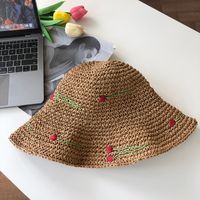 Women's Vacation Simple Style Bow Knot Big Eaves Sun Hat sku image 38