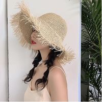 Women's Vacation Simple Style Bow Knot Big Eaves Sun Hat sku image 11