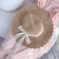 Women's Vacation Simple Style Bow Knot Big Eaves Sun Hat sku image 23