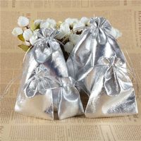 Simple Style Solid Color Cloth Jewelry Packaging Bags sku image 3