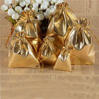 Simple Style Solid Color Cloth Jewelry Packaging Bags sku image 1