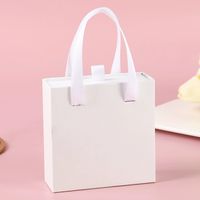Simple Style Solid Color Paper Jewelry Packaging Bags sku image 1