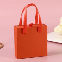 Simple Style Solid Color Paper Jewelry Packaging Bags sku image 17