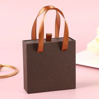 Simple Style Solid Color Paper Jewelry Packaging Bags sku image 11