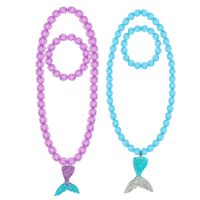 Simple Style Ocean Glass Wholesale Bracelets Necklace main image 1