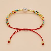 Simple Style Heart Shape Glass Wholesale Bracelets main image 4