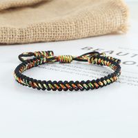 Retro Geometric Rope Knitting Unisex Bracelets main image 6