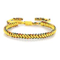 Retro Geometric Rope Knitting Unisex Bracelets sku image 5