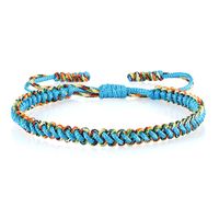 Retro Geometric Rope Knitting Unisex Bracelets sku image 9