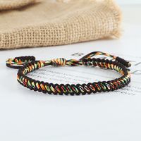 Retro Geometric Rope Knitting Unisex Bracelets main image 2