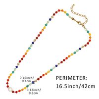 Cute Sweet Pearl Artificial Crystal Beaded Women's Necklace main image 5