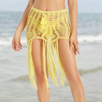 Women's Solid Color Vacation Cover Ups main image 5