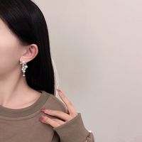 Classic Style Geometric Alloy Inlay Artificial Gemstones Women's Drop Earrings main image 4