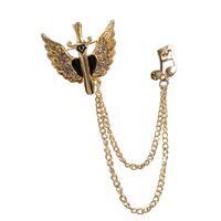 Ins Style Star Wings Alloy Plating Unisex Brooches main image 3