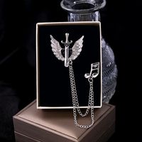 Ins Style Star Wings Alloy Plating Unisex Brooches sku image 30