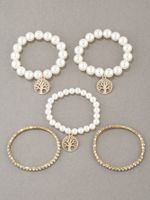 Classic Style Lucky Tree Arylic Plating Women's Bracelets main image 4