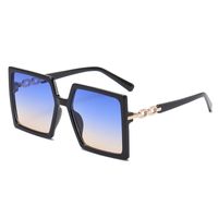 Retro Fashion Leopard Pc Square Patchwork Full Frame Women's Sunglasses main image 5