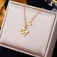 Elegant Letter Dreamcatcher Heart Shape Stainless Steel Plating Inlay Artificial Pearls Zircon Pendant Necklace sku image 2