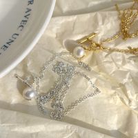 Großhandel Elegant Ball Sterling Silber Hülse Halskette Mit Anhänger main image 5