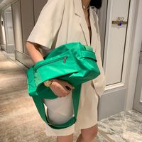 Women's Streetwear Solid Color Oxford Cloth Travel Bags main image 1