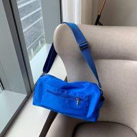 Women's Streetwear Solid Color Oxford Cloth Travel Bags sku image 3