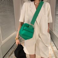 Women's Streetwear Solid Color Oxford Cloth Travel Bags main image 2