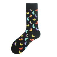 Women's Simple Style Shark Cotton Printing Ankle Socks A Pair sku image 9