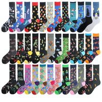 Women's Simple Style Shark Cotton Printing Ankle Socks A Pair main image 4