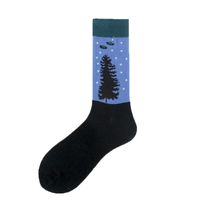 Women's Simple Style Shark Cotton Printing Ankle Socks A Pair sku image 22