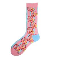 Women's Simple Style Shark Cotton Printing Ankle Socks A Pair sku image 4