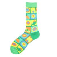 Women's Simple Style Shark Cotton Printing Ankle Socks A Pair sku image 23