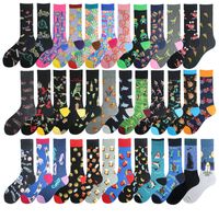 Women's Simple Style Shark Cotton Printing Ankle Socks A Pair main image 3