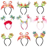 Fruit Flamingo Antlers Plastic Weekend Party Costume Props main image 1