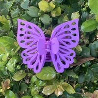 Sweet Butterfly Plastic Hair Claws sku image 8