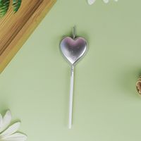 Birthday Simple Style Heart Shape Paraffin Party Candle sku image 7