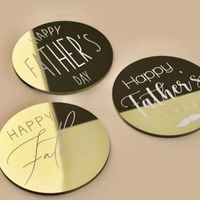 Father's Day Birthday Letter Plastic Party Decorative Props main image 3