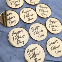 Father's Day Birthday Letter Plastic Party Decorative Props main image 5