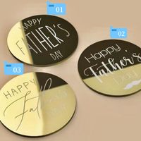 Father's Day Birthday Letter Plastic Party Decorative Props sku image 8