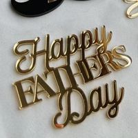 Father's Day Birthday Letter Plastic Party Decorative Props sku image 22