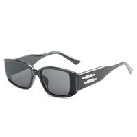 Simple Style Leopard Transparent Resin Square Full Frame Men's Sunglasses main image 5