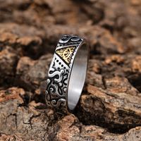 Casual Letter 304 Stainless Steel Men'S Rings main image 3