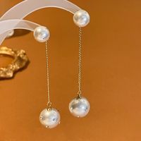 Elegante Oval Forma De Corazón Rosa Aleación Embutido Perlas Artificiales Diamantes De Imitación Mujeres Aretes sku image 16