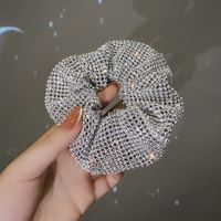 Women's Casual Elegant Commute Solid Color Synthetic Fibre Shiny Metallic Hair Tie main image 2