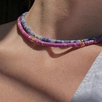 Ethnischer Stil Geometrisch Ein Naturstein Perlen Halskette main image 4