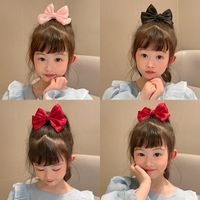 Sweet Simple Style Bow Knot Cloth Bowknot Hair Clip main image 1
