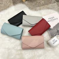 Women's Solid Color Pu Leather Magnetic Buckle Coin Purses main image 1
