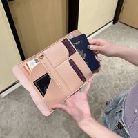 Women's Solid Color Pu Leather Magnetic Buckle Coin Purses main image 3