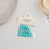 Simple Style Solid Color Metal Hollow Out Hair Clip sku image 5