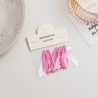 Simple Style Solid Color Metal Hollow Out Hair Clip sku image 23