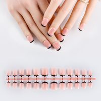 Sweet Color Block Abs Nail Patches sku image 7